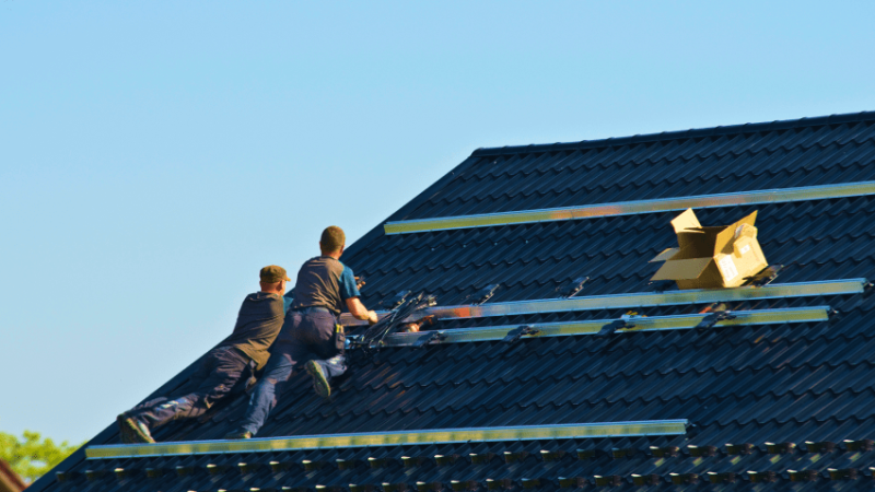 We’ll make your old roof Look brand new again.